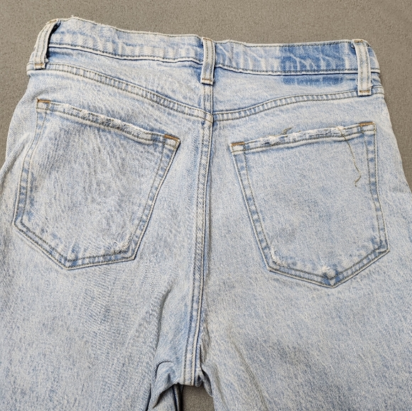 Abercrombie & Fitch '90s Straight Ultra High Rise Jeans - Blue - Picture 6 of 12